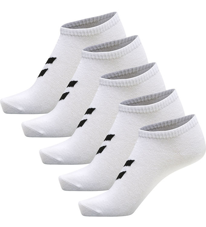 Hummel Ankelstrømper – 5-pak – hmlMatch Me – Bright White