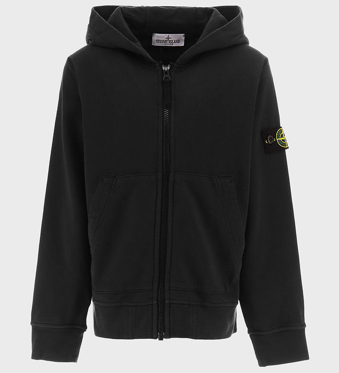 Stone Island Cardigan Sort M Logo