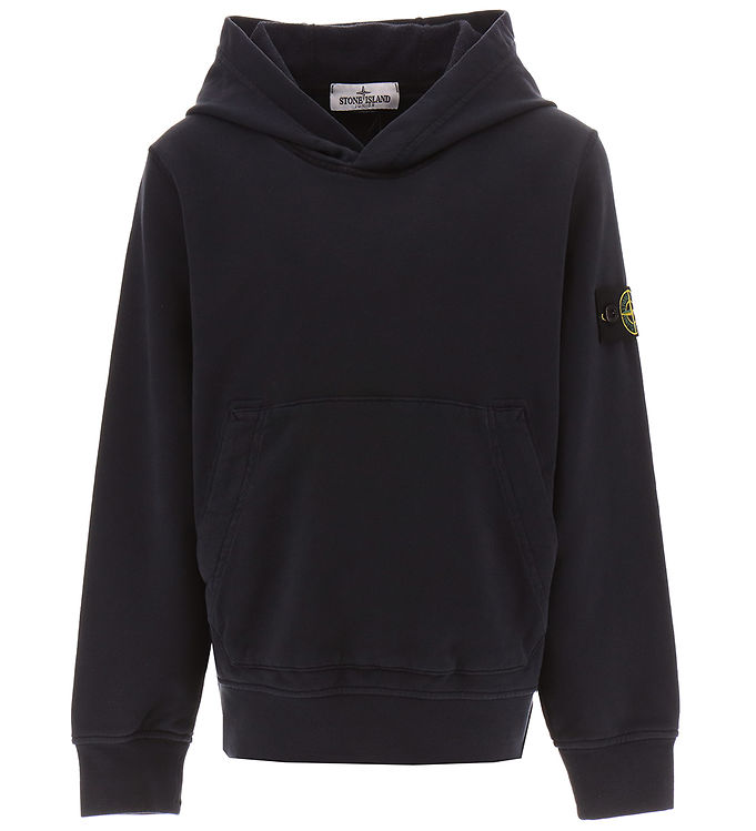 Stone Island Hættetrøje Navy Blue M. Logo