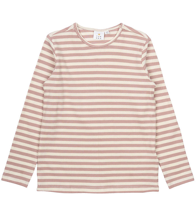 The New Bluse Rib Tnmoore Adobe Rose Striped