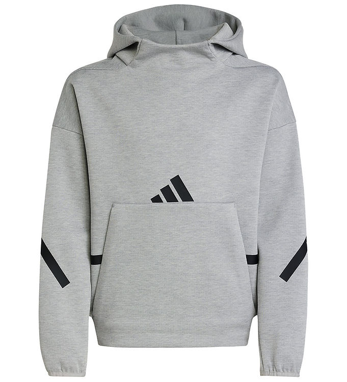 Adidas Performance Hættetrøje J Z N E Hd Mgrey/black