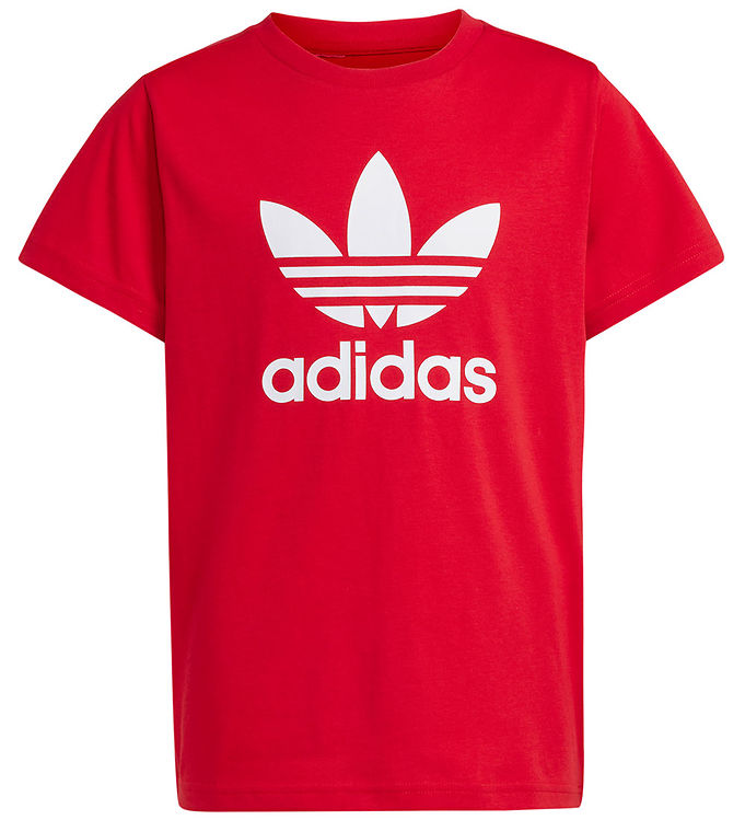 Adidas Originals T-shirt Trefoil Better Scarlet