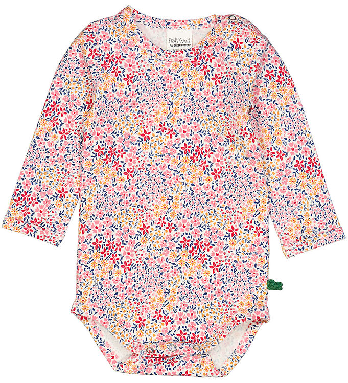 Freds World Body L/æ Bloom Almond/papaya/navy