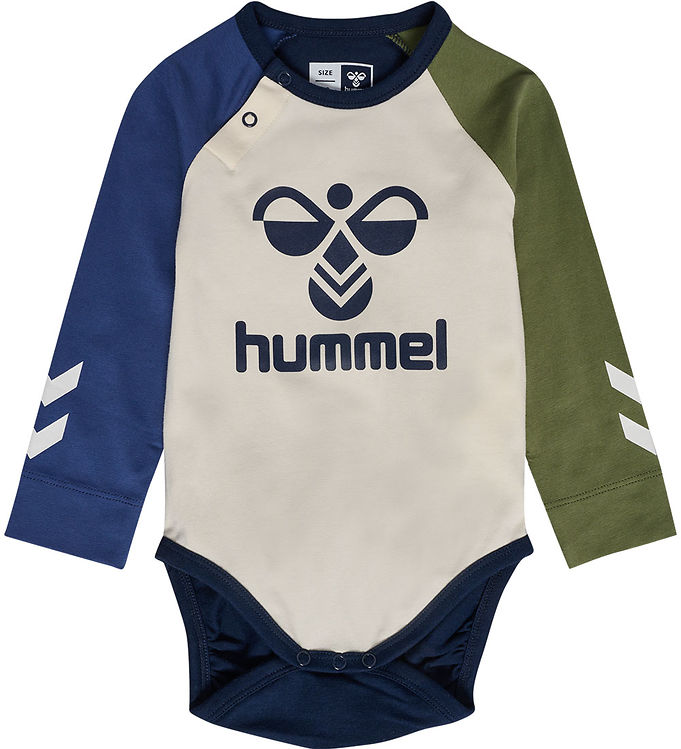 Hummel Body L/æ Hmlassym Black Iris M Logo