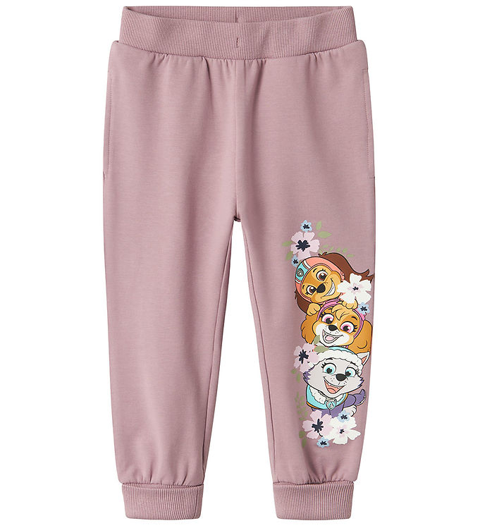 Name It Sweatpants Nmfjura Pawpatrol Elderberry M. Print