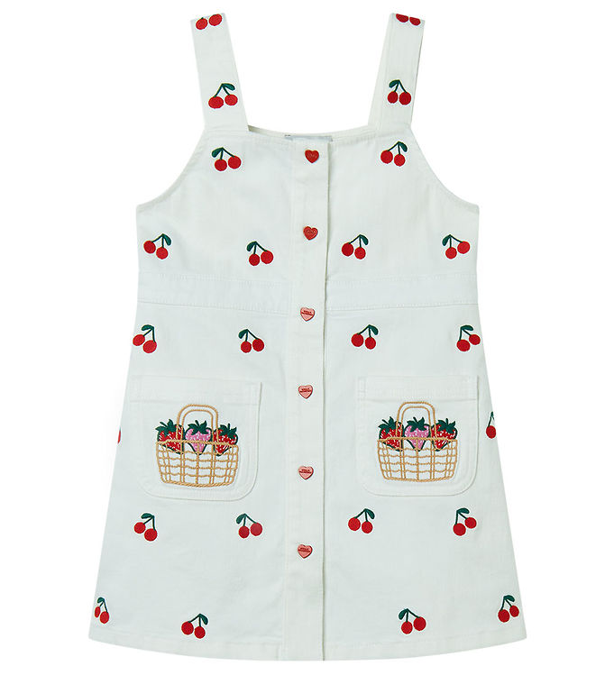Stella Mccartney Kids Kjole Avorio/embroidery
