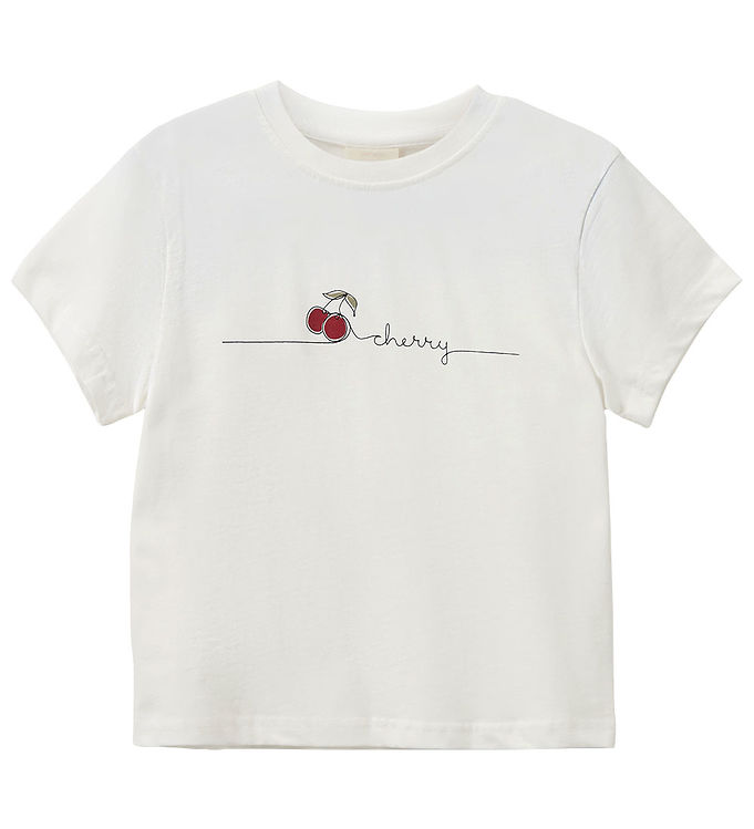 Sofie Schnoor T-shirt – Snow White/Cherry