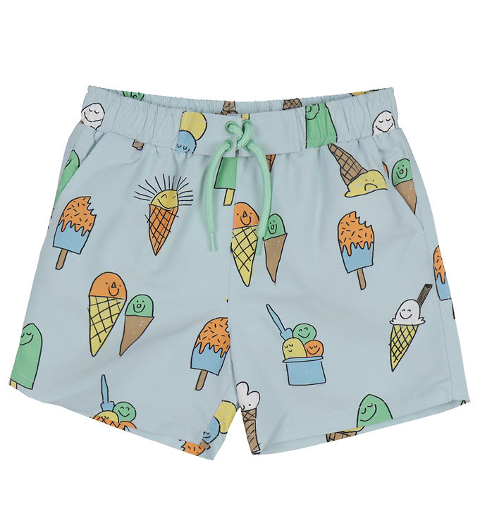 Stella Mccartney Kids Badeshorts Lyseblå M. Is