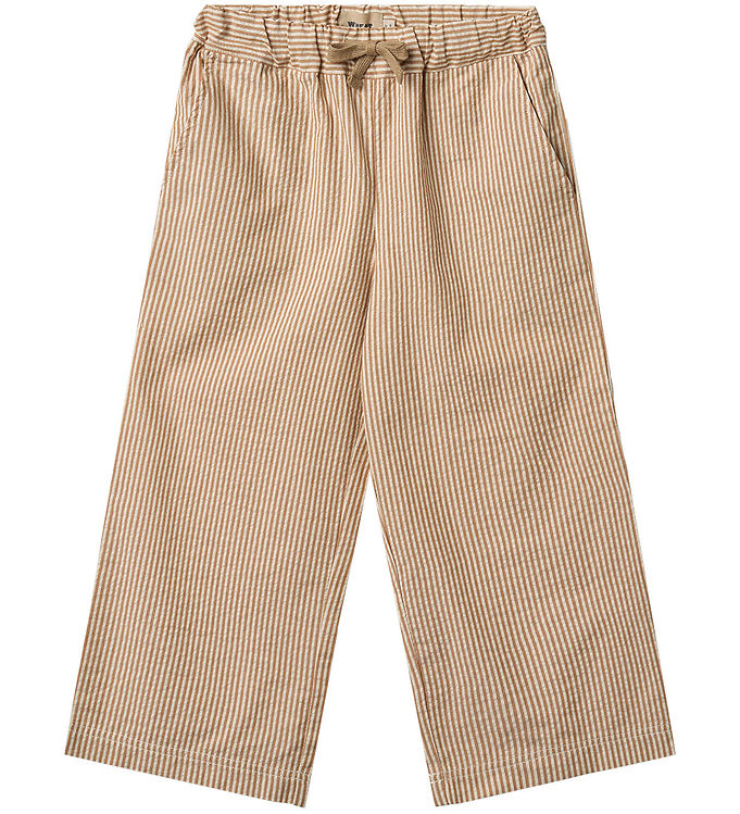 Wheat Bukser Sasha Caramel Stripe