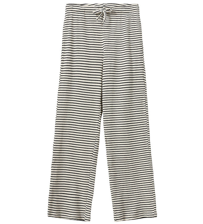 Sofie Schnoor Bukser - Rib - Abigalesy - Black Striped