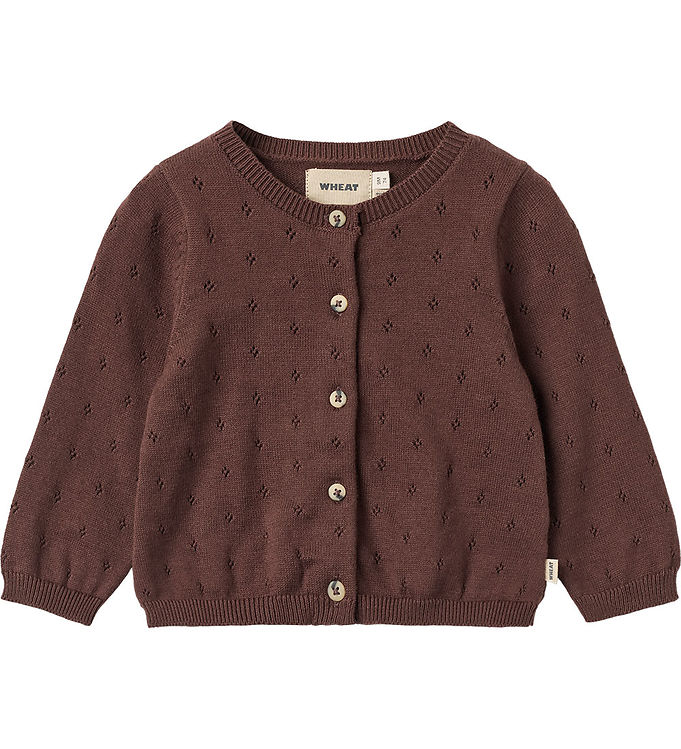 Wheat Cardigan - Strik - Maia - Eggplant
