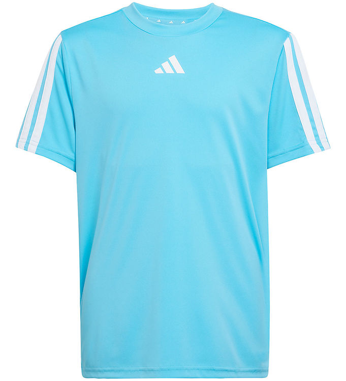 adidas Performance T-shirt – Brcyan/Hvid