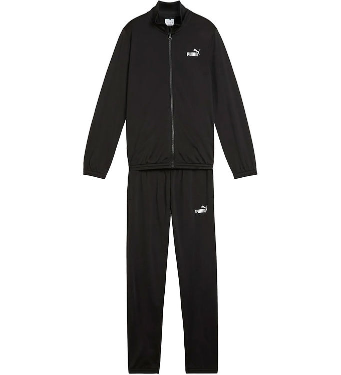 Puma Sweatsæt - Poly B - Sort