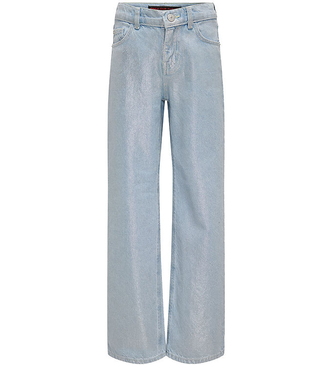 Kids Only Jeans Glimmer Kogcanal Light Blue Denim/coated