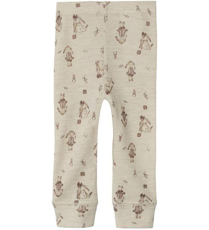 Name It Leggings Uld Nbfwillos Peyote Melange