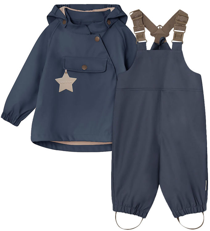 Mini A Ture Regntøj – Matwainis – Ombre Blue