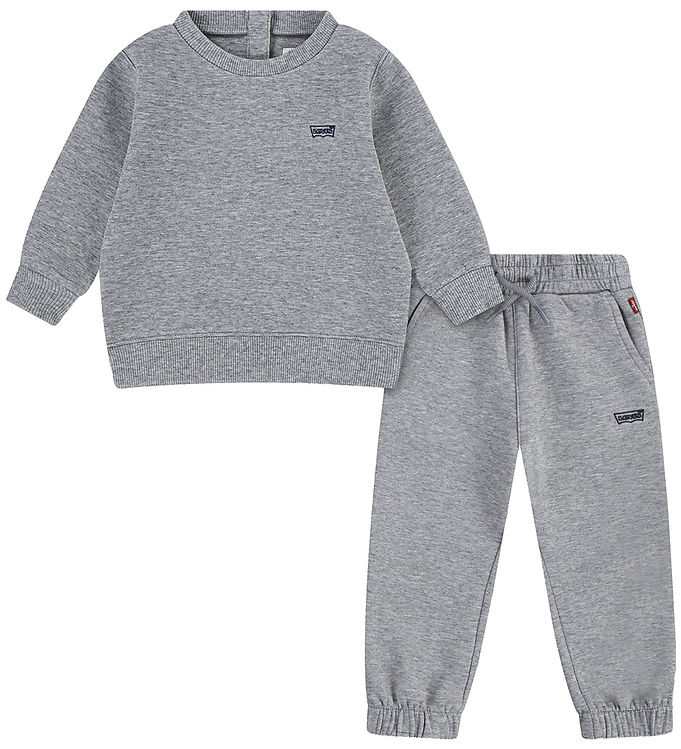 Levis Sæt – Bluse/Bukser – Grey Heather
