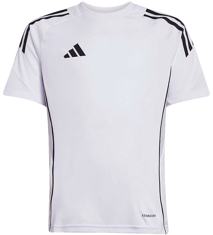 Adidas Performance Shirt Tiro25c Hvid Sort Grå