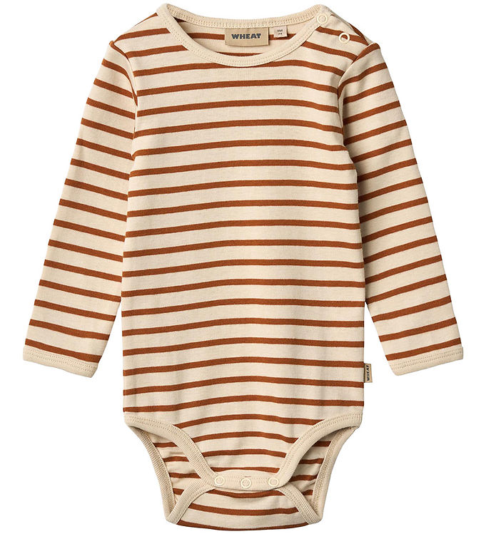 Wheat Body L/æ Berti Warm Caramel Stripe