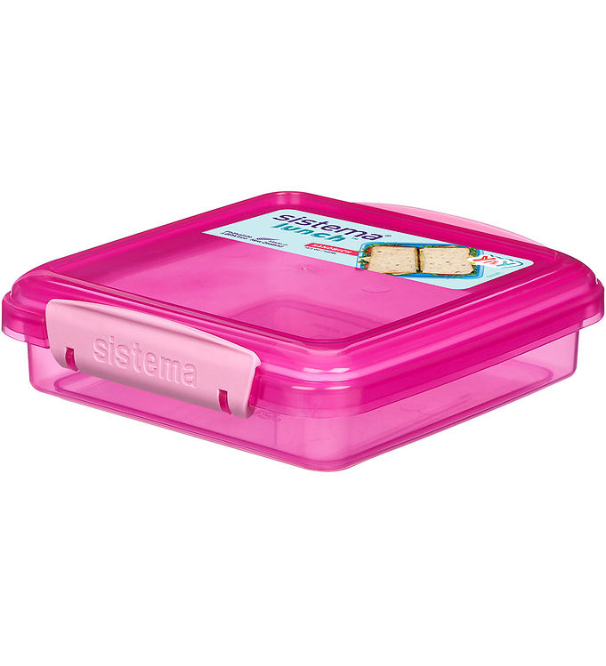 Sistema Madkasse – Sandwich Box – 450ml – Pink