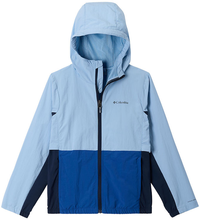 Columbia Jakke Tabor Trail Uv40 Ripple Blue