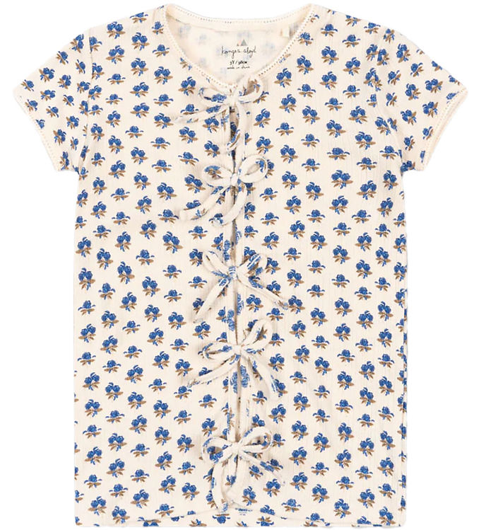 Konges Sløjd Shirt Mulli Piccoloblu Gold