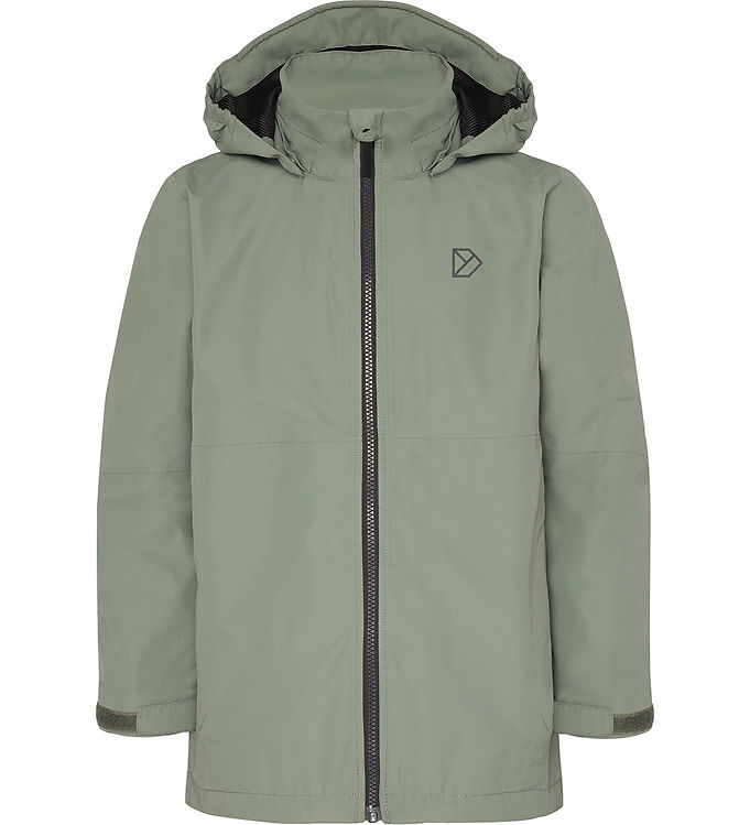 Didriksons Regnjakke Piko Light Moss