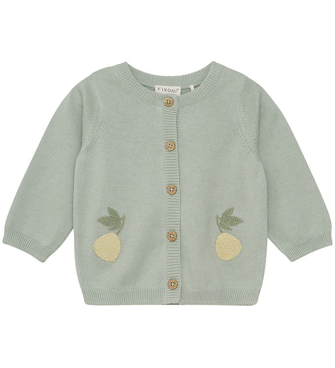 Fixoni Cardigan - Strik - Desert Sage