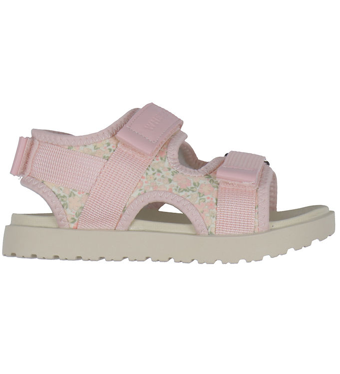 Wheat Sandaler - Mandy - Ivory Flower Meadow