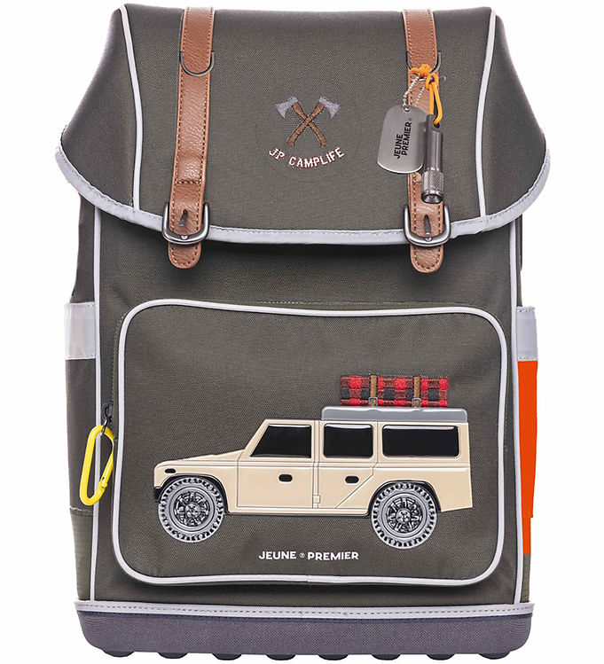 Jeune Premier Skoletaske 18l Ergomaxx Camp Life