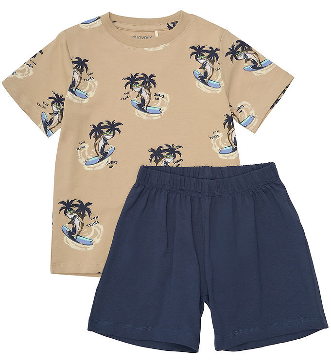 Minymo Shortssæt T-shirt/shorts Incense