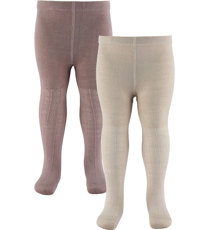 Wheat Strømpebukser Uld Karla Pak Dry Rose
