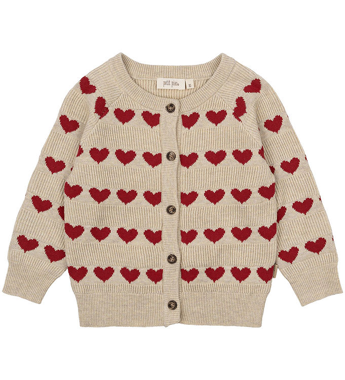 Petit Piao Cardigan - Strik - Heart