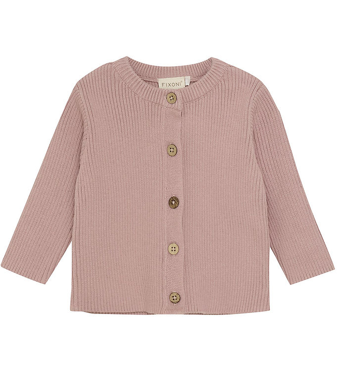 Fixoni Cardigan - Strik - Shadow Gray