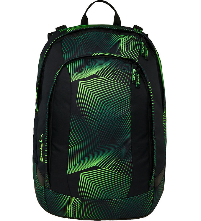 Satch Skoletaske Air Seismic Green