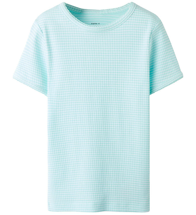 Name It T-Shirt – Rib – NkfFikate – Blue Light