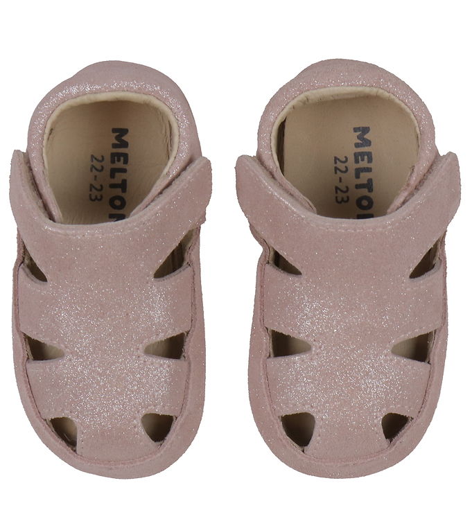 Melton Ballerina Hjemmesko Rose Grey