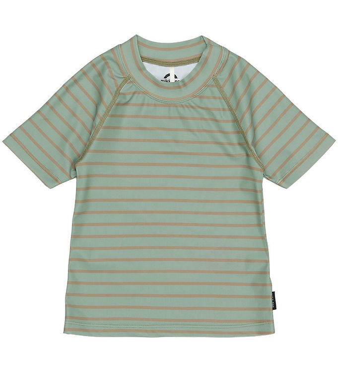 Mikk Line Badebluse Uv50+ Green Bay Striber