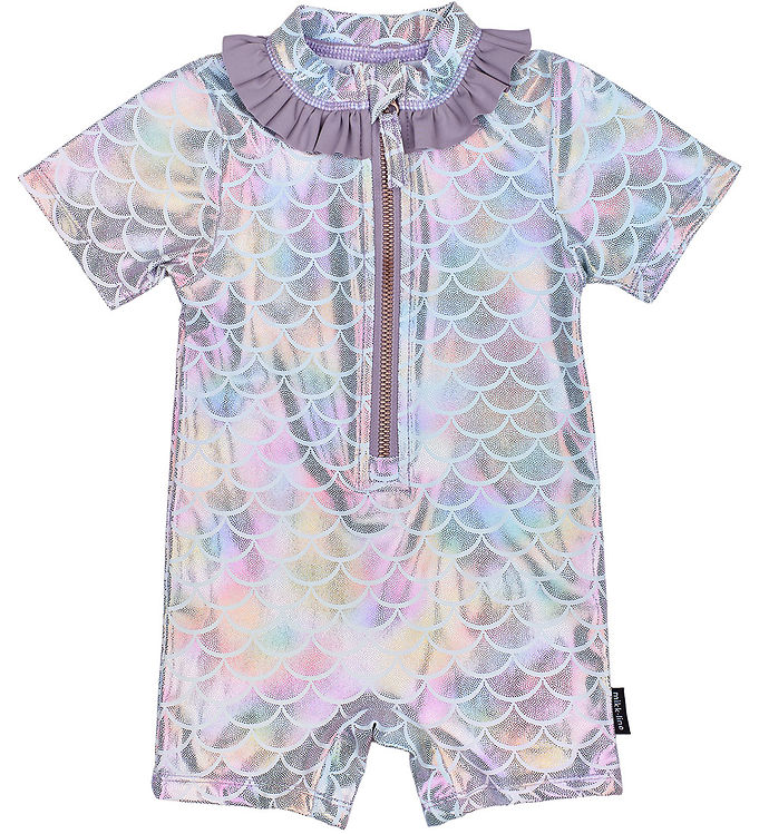 Mikk-Line Badeheldragt – UV50+ – Lavender Aura