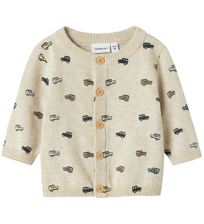 Name It Cardigan - Strik - NbmHurry - Peyote Melange