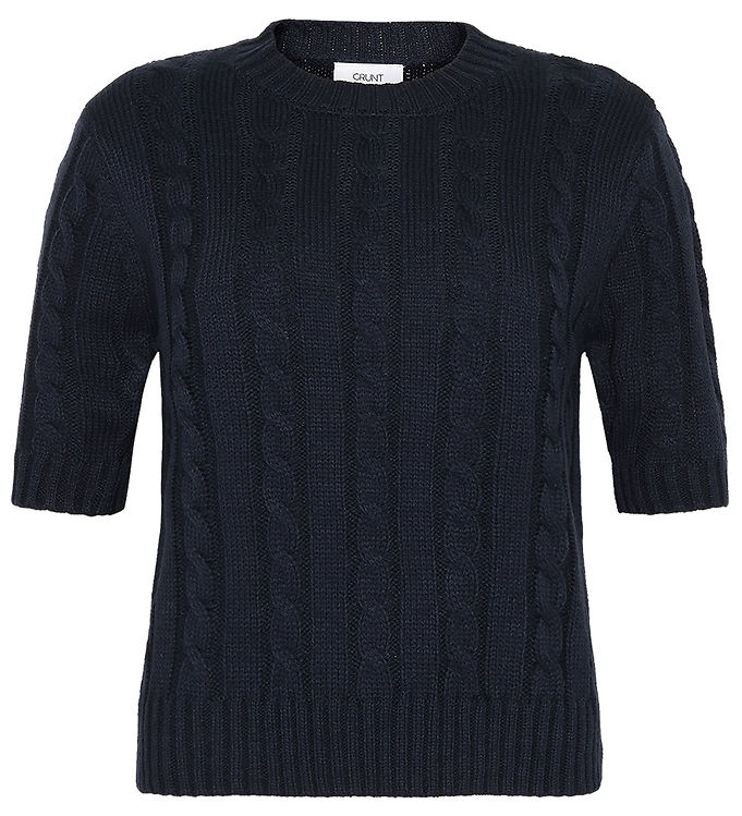 Grunt Bluse - Strik - Gru - Navy