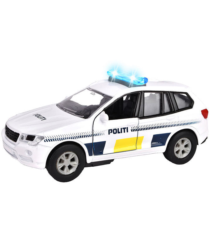 Dickie Toys Politibil – Safety Unit – Lys/Lyd