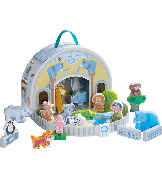 HABA Play World Legetøj – 23 Dele – Zoo
