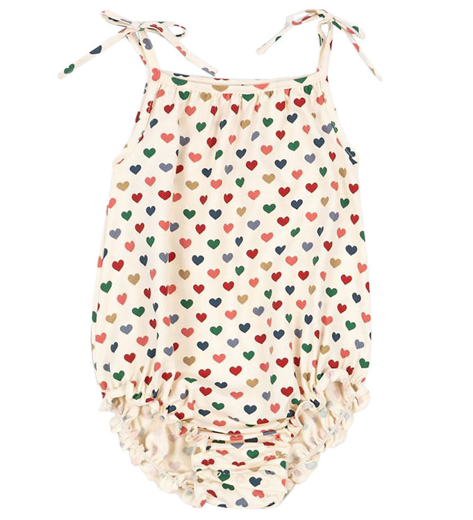 Konges Sløjd Sommerdragt – Strap – Coeur Color/Hjerter