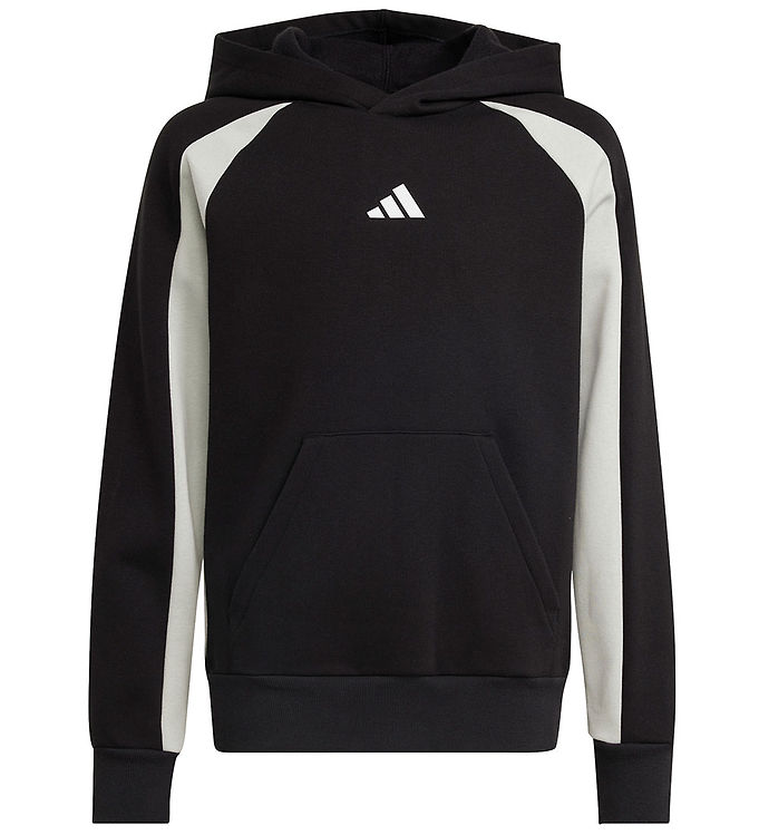 Adidas Performance Hættetrøje J Cb Fl Hd Black/wonsil/white