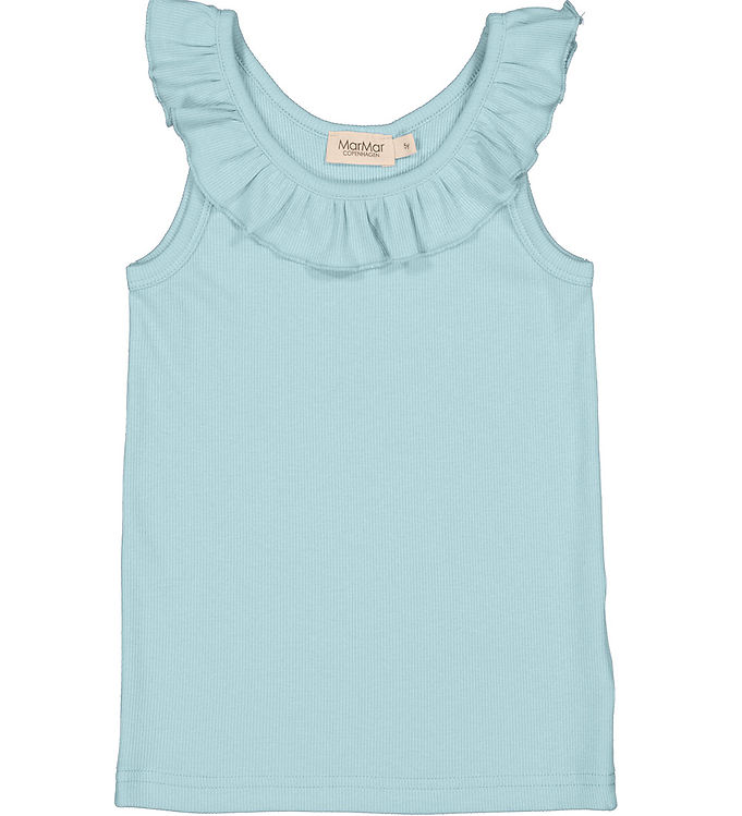 MarMar Top – Rib – Modal – Tamar – Heavenly Blue
