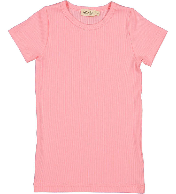 MarMar T-shirt – Rib – Modal – Tago – Pink Blossom
