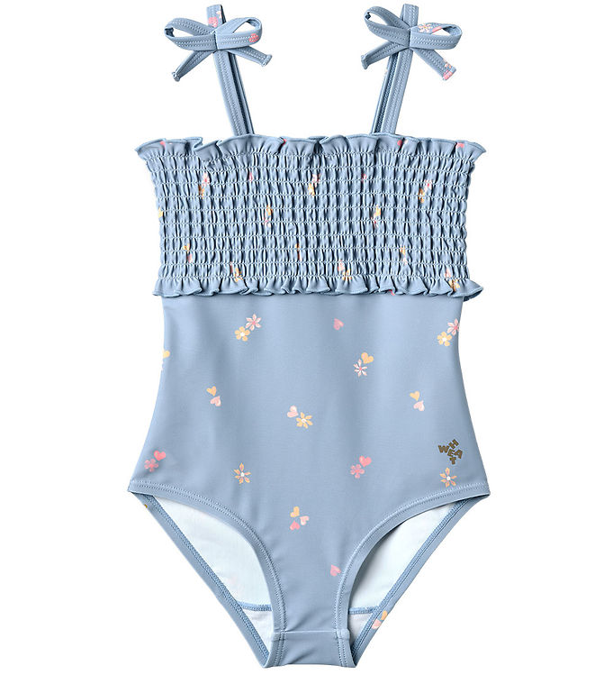 Wheat Badedragt Selma Uv40 Morning Sky Hearts