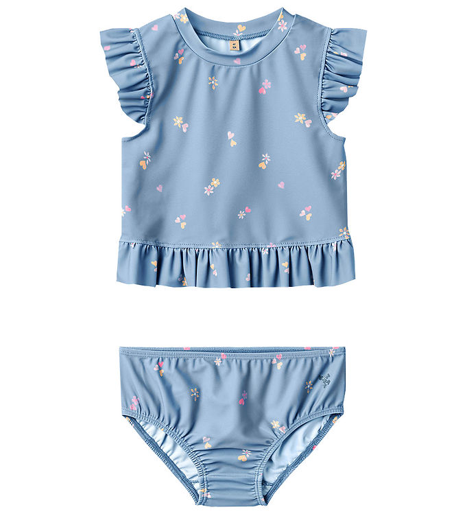 Wheat Bikini Alma Uv40+ Morning Sky Hearts