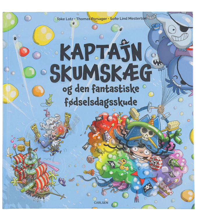 Forlaget Carlsen Bog – Kaptajn Skumskæg – Dansk